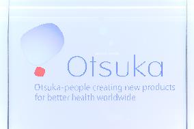 Otsuka Holdings (Otsuka Pharmaceutical) signage and logo